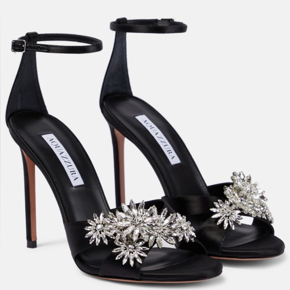 Aquazzura Crystal Margarita embellished sandals $1,650 37